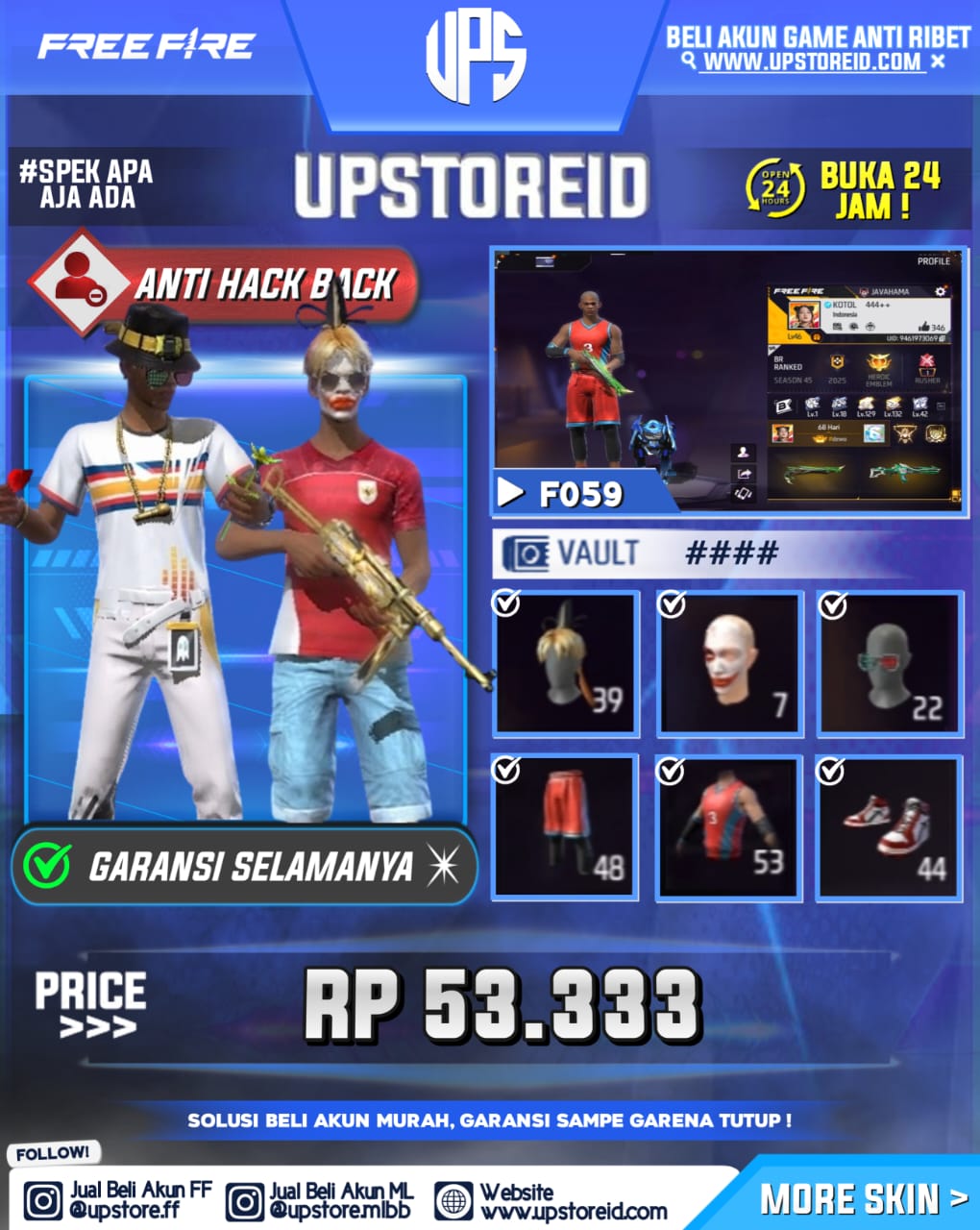AKUN FREE FIRE
